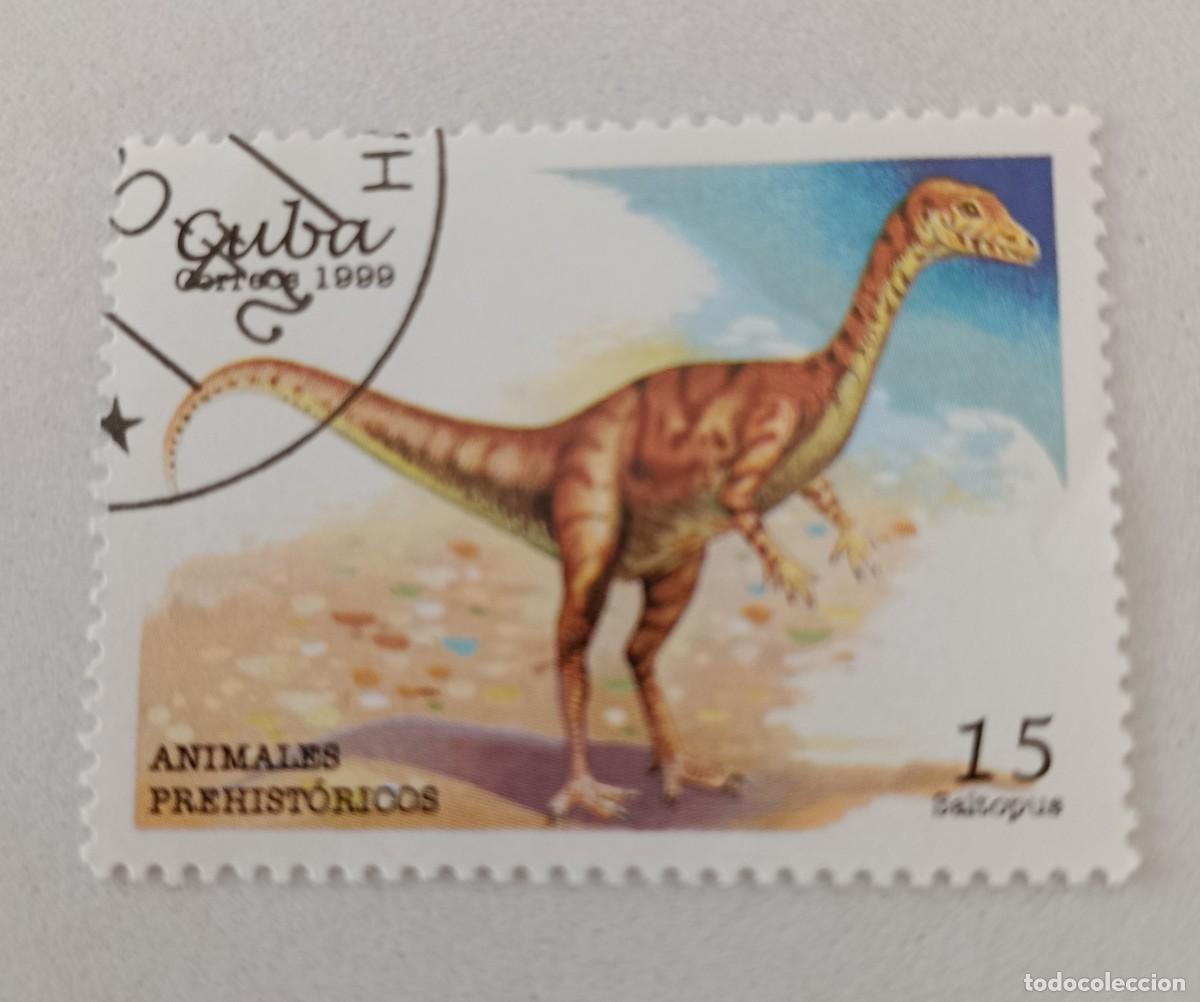 Sellos: Sellos Cuba 1999, Animales prehist&oacute;ricos, edifil 4332