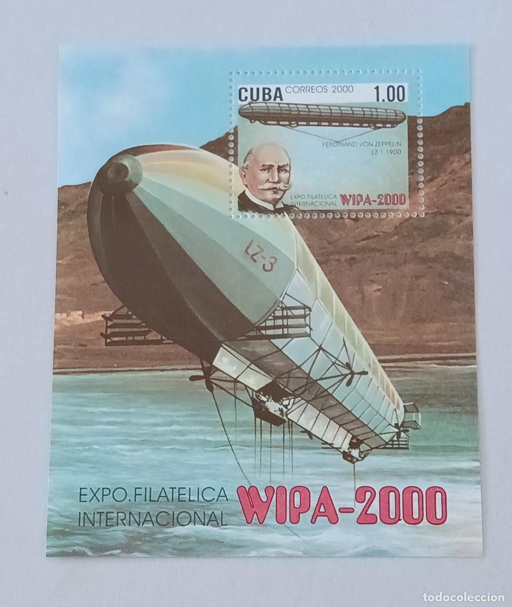 Sellos: Sellos Cuba 2000, Exposici&oacute;n Filat&eacute;lica Internacional WIPA 2000. edifil 4427