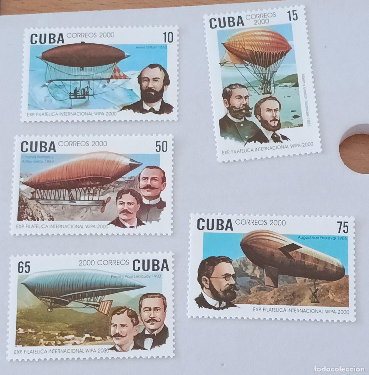 Sellos: Sellos Cuba 2000, Exposici&oacute;n Filat&eacute;lica Internacional WIPA 2000. edifil 4422/4426