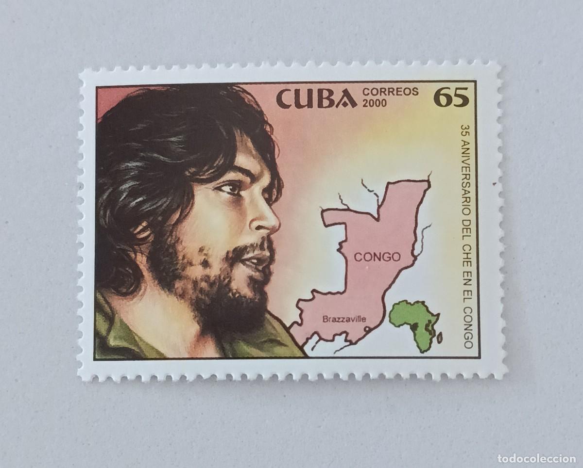 Sellos: Sellos Cuba 2000, 35 aniversario del Che en el Congo. edifil 4414