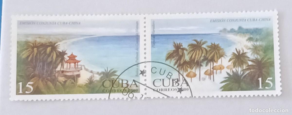 Sellos: Sellos Cuba 2000, Emisi&oacute;n conjunta Cuba-China. edifil 4454/4455