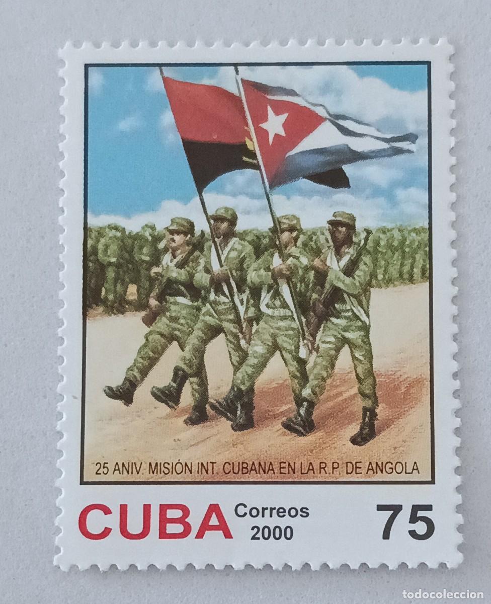 Sellos: Sellos Cuba 2000, 25 aniversario misi&oacute;n cubana en Republica Popular de China, edifil 4463