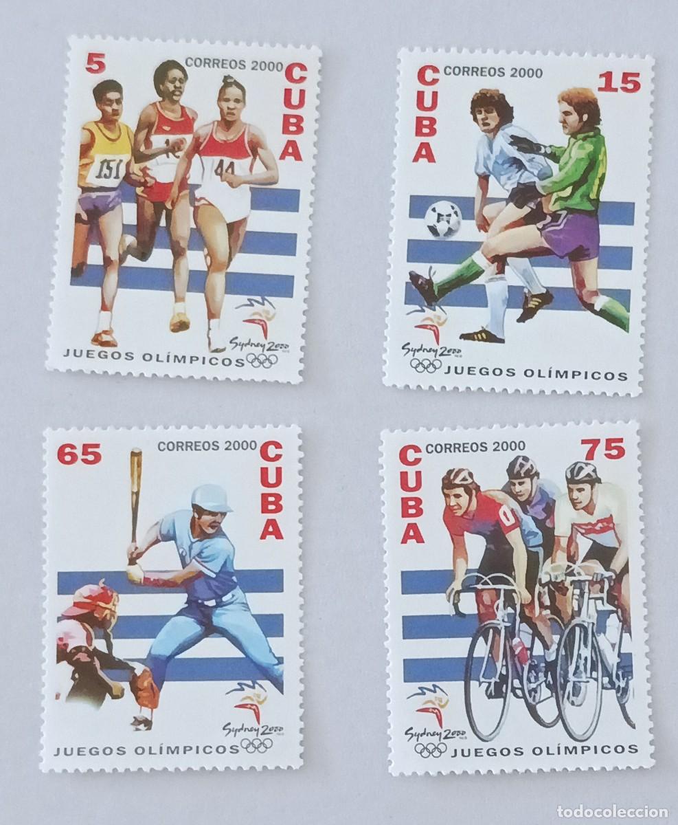 Sellos: Sellos Cuba 2000, XXVI Juegos Ol&iacute;mpicos Sydney 2000, edifil 4440/4441
