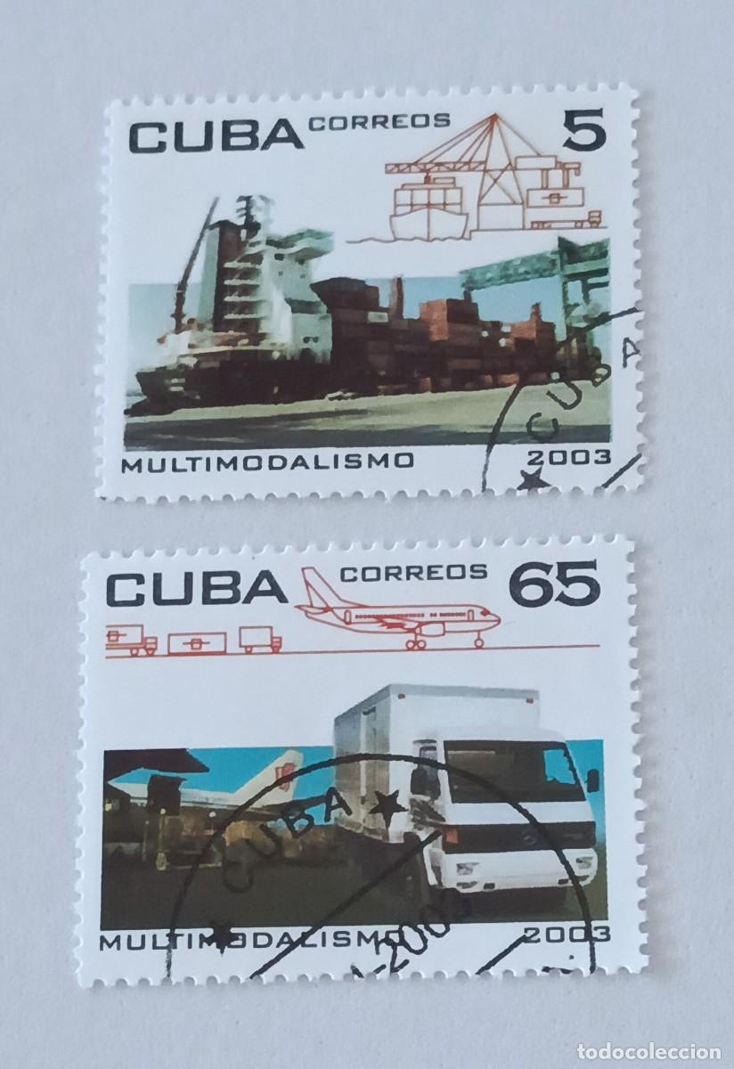 Sellos: Sellos Cuba 2003, Multimodalismo, edifil 4661, 4654