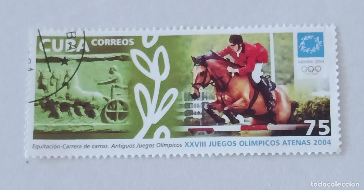 Sellos: Sellos Cuba 2004, XXVIII Juegos Ol&iacute;mpicos Atenas 2004, edifil 4719