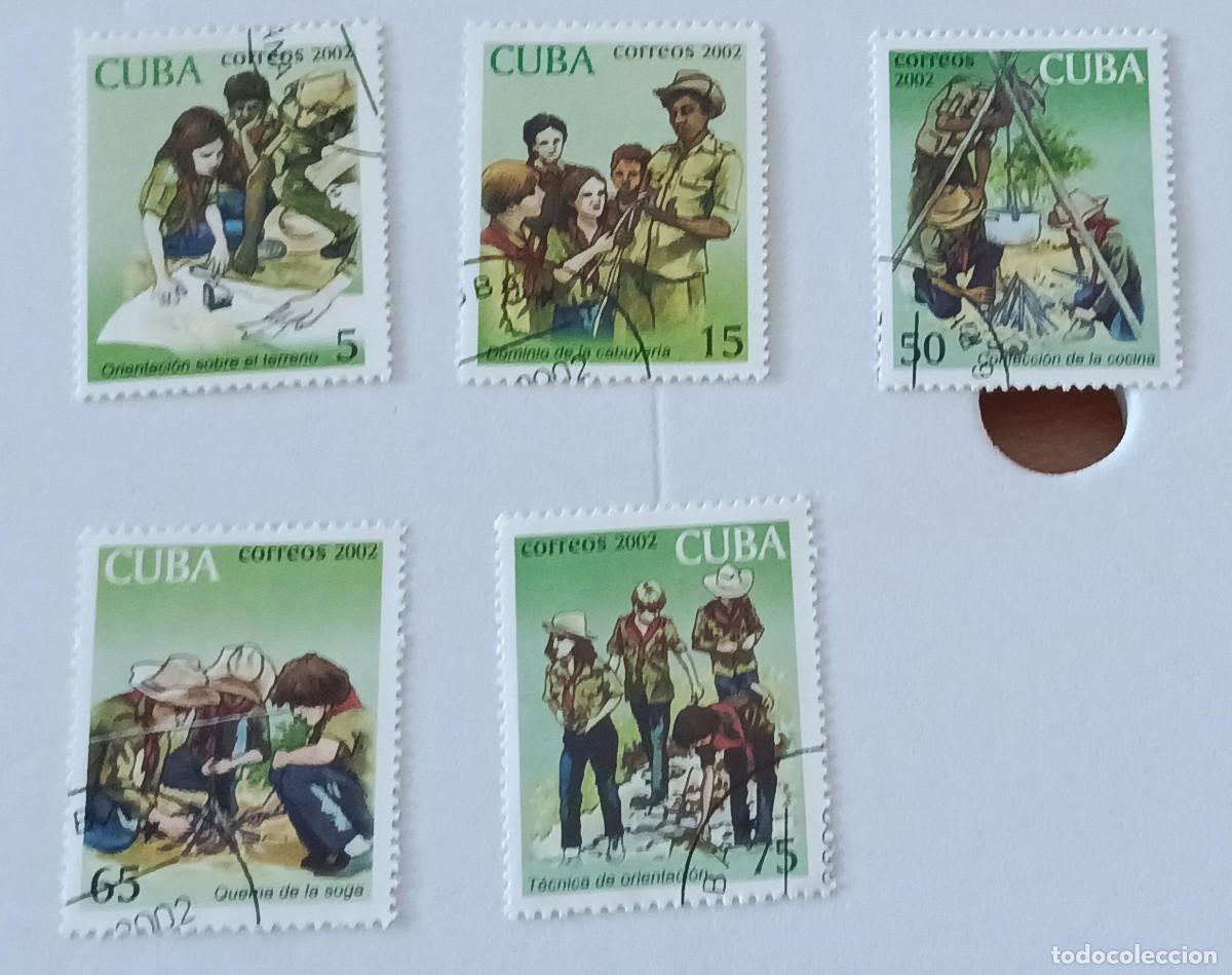 Sellos: Sellos Cuba 2002, Pioneros Exploradores, edifil 4550/4560