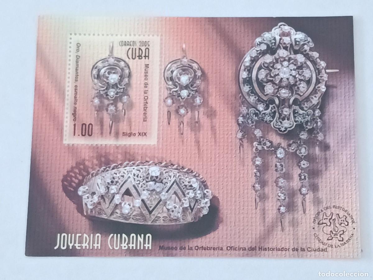 Sellos: Sellos Cuba 2005, Joyeria cubana. edifil 4908