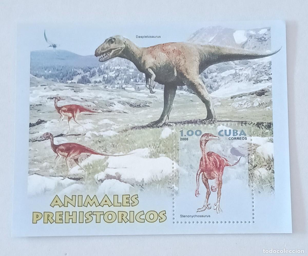 Sellos: Sellos Cuba 2006, Animales Prehist&oacute;ricos. edifil 4949