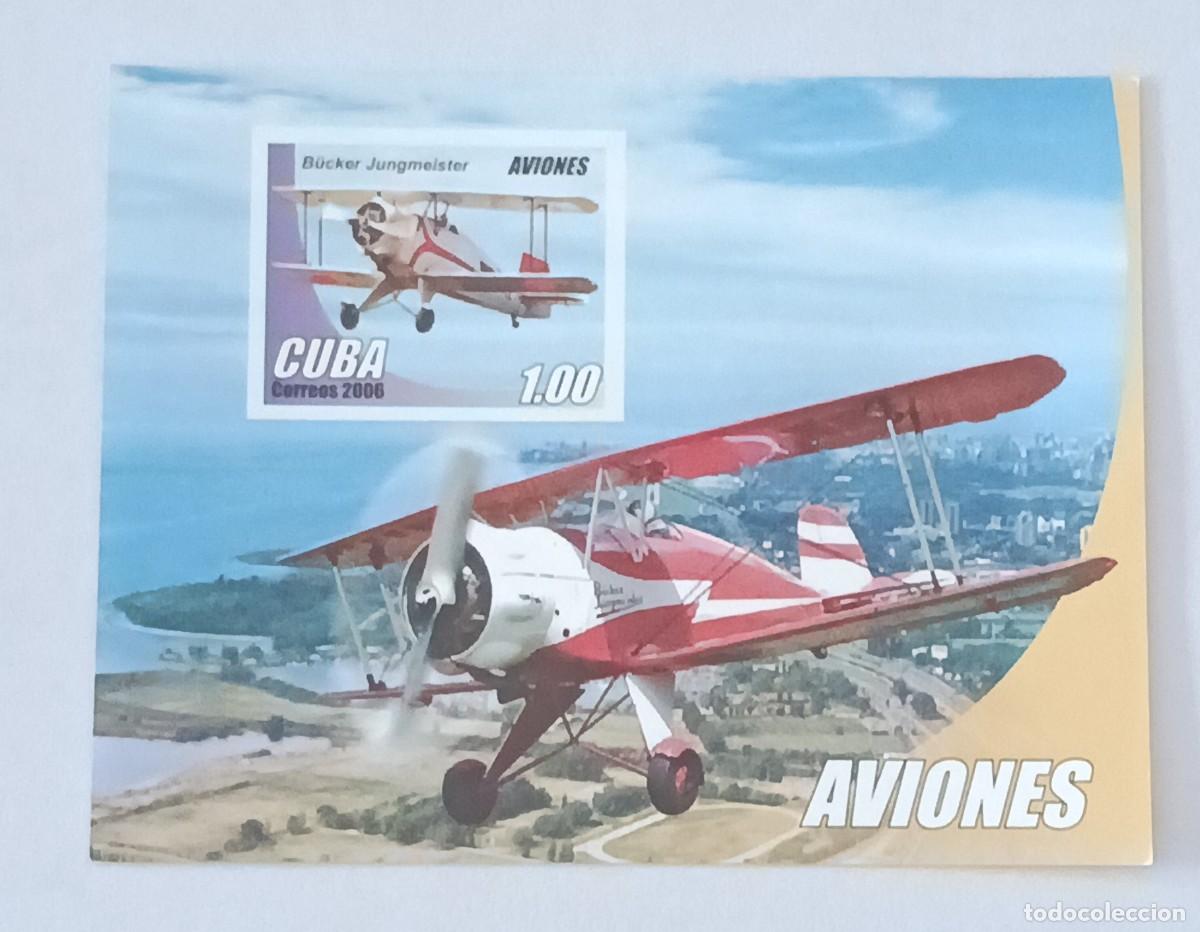 Sellos: Sellos Cuba 2006, Aviones. edifil 4970