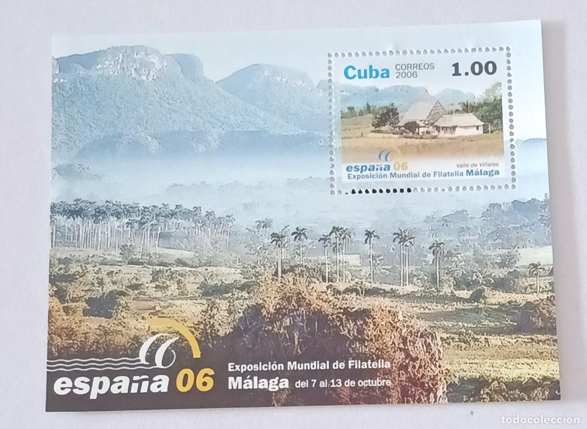 Sellos: Sellos Cuba 2006, Exposici&oacute;n Mundial de Filatelia ESPA&Ntilde;A&acute;06. edifil 4989
