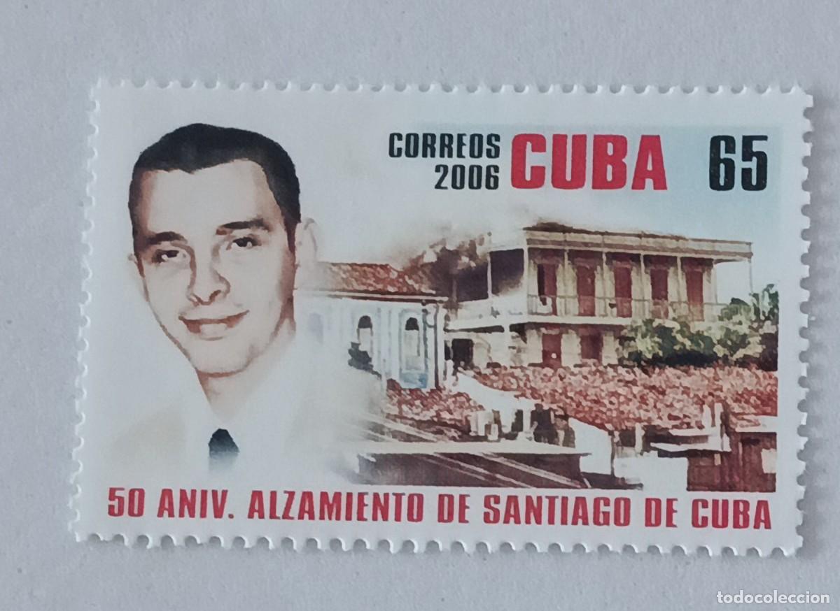 Sellos: Sellos Cuba 2006, 50 aniversario del Alzamiento de Santiago de Cuba, edifil 5019