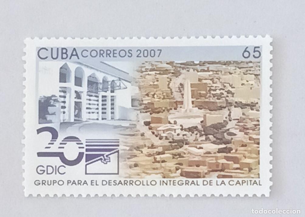 Sellos: Sellos Cuba 2007. Grupo para el desarrollo integral de la Capital. edifil 5089