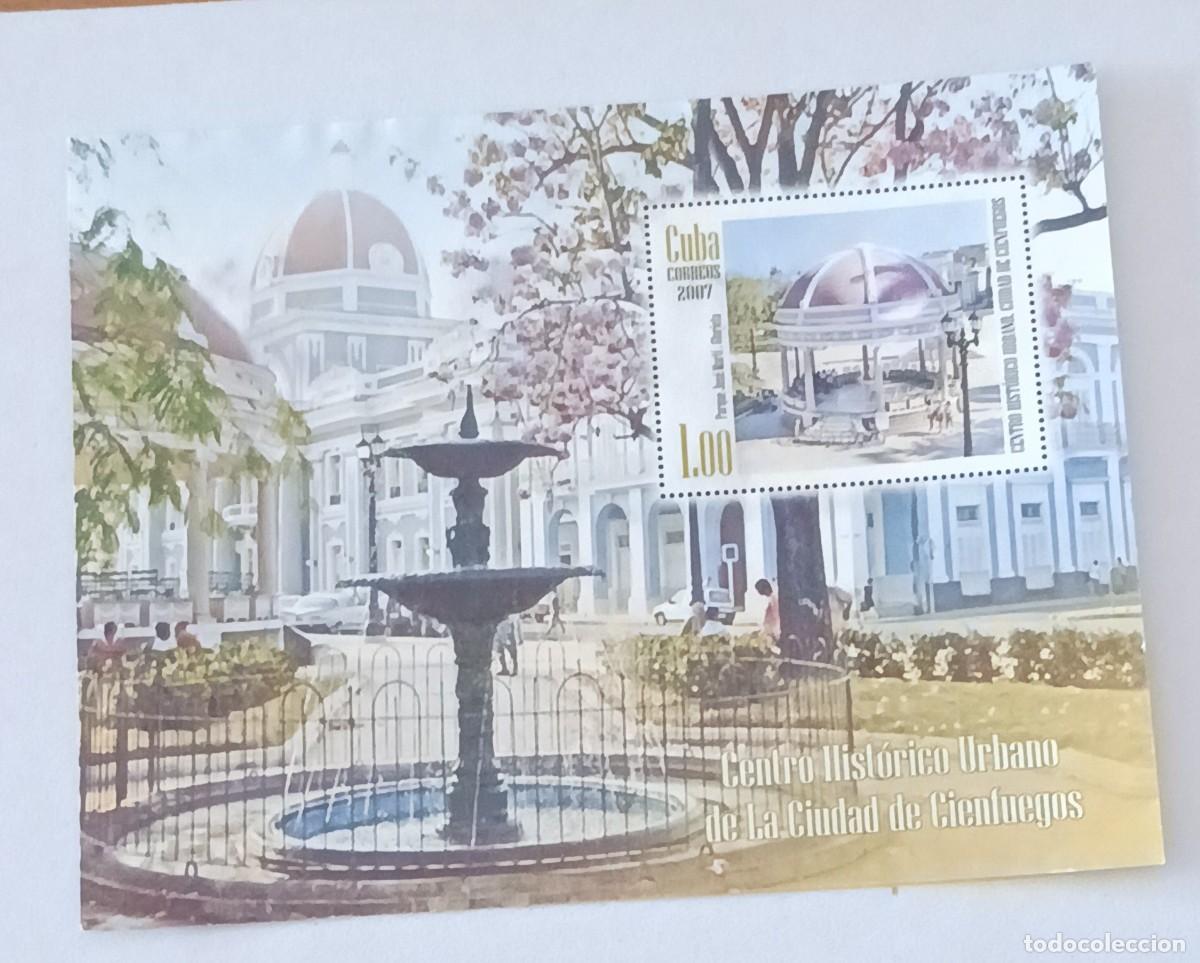 Sellos: Sellos Cuba 2007. Centro Hist&oacute;rico Urbano de la Ciudad de Cienfuegos. edifil 5070