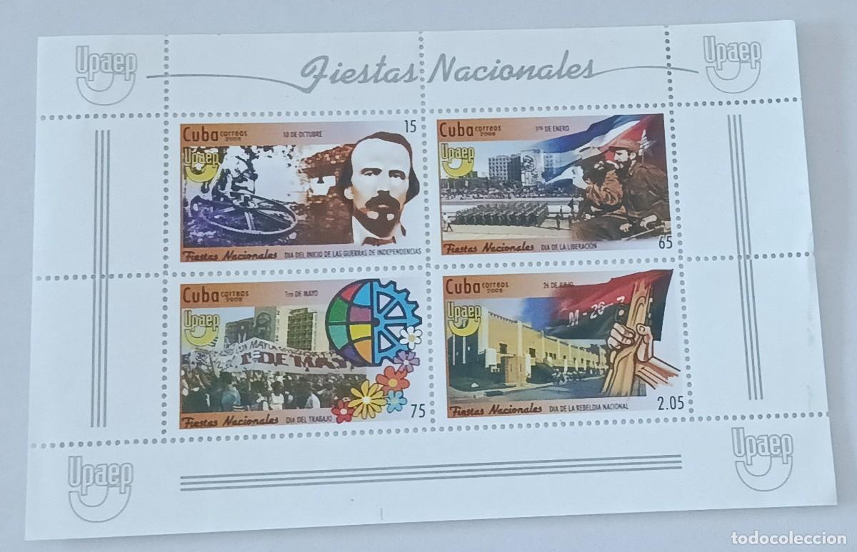 Sellos: Sellos Cuba 2008, AMERICA-UPAEP, Fiestas Nacionales. edifil 5276