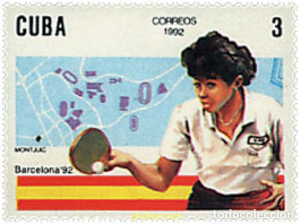 Sellos: 305714 MNH CUBA 1992 25 JUEGOS OLIMPICOS VERANO BARCELONA 1992