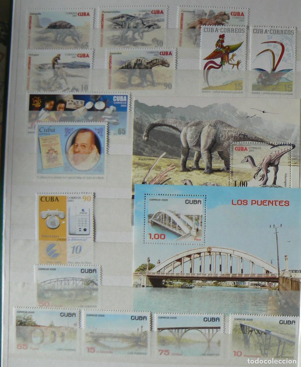 Sellos: CUBA - 2005 - A&Ntilde;O COMPLETO - MNH - Foto 2