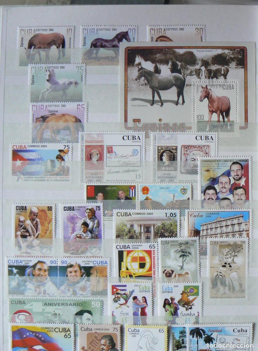 Sellos: CUBA - 2005 - A&Ntilde;O COMPLETO - MNH - Foto 3