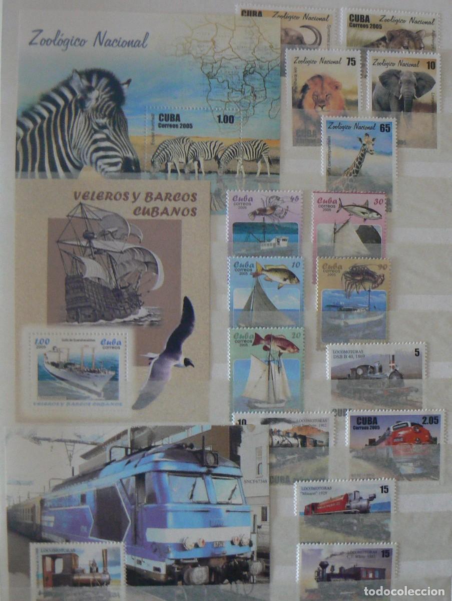 Sellos: CUBA - 2005 - A&Ntilde;O COMPLETO - MNH - Foto 4