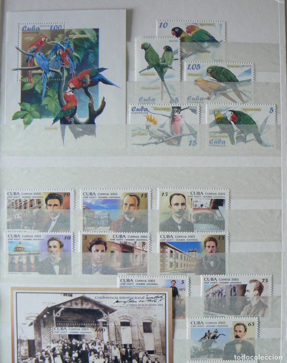 Sellos: CUBA - 2005 - A&Ntilde;O COMPLETO - MNH