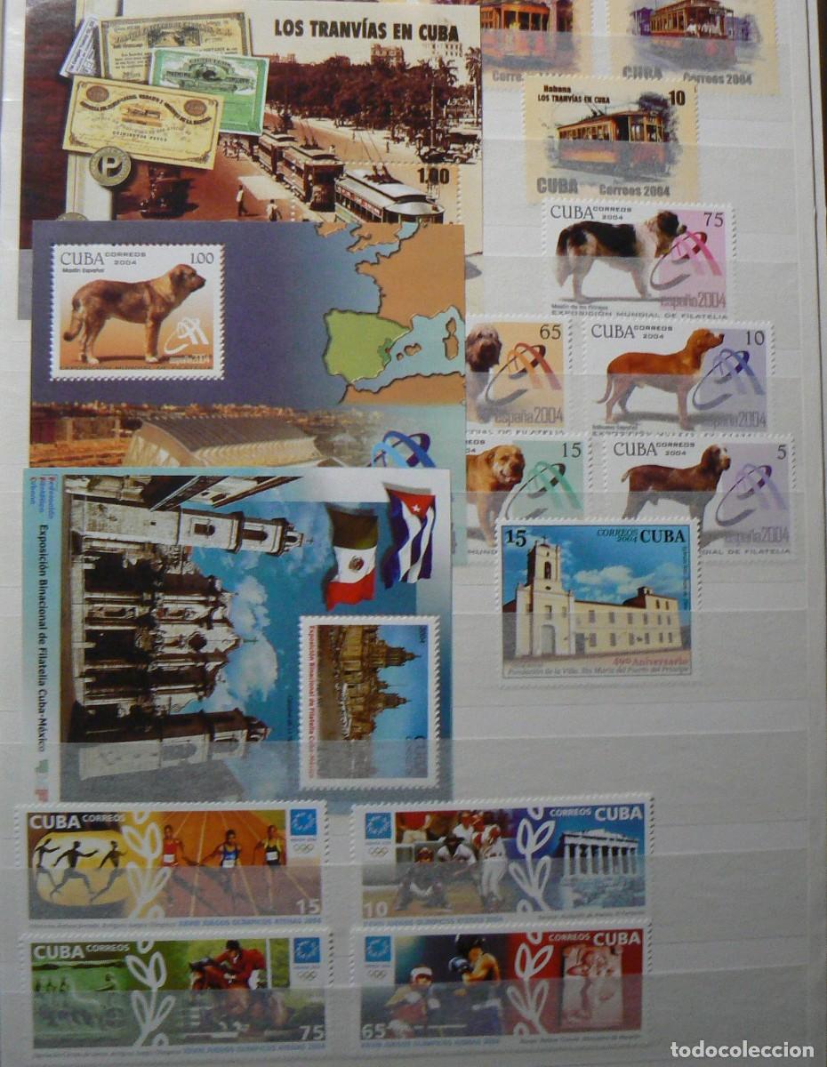 Sellos: CUBA - 2004 - A&Ntilde;O COMPLETO - MNH - Foto 3