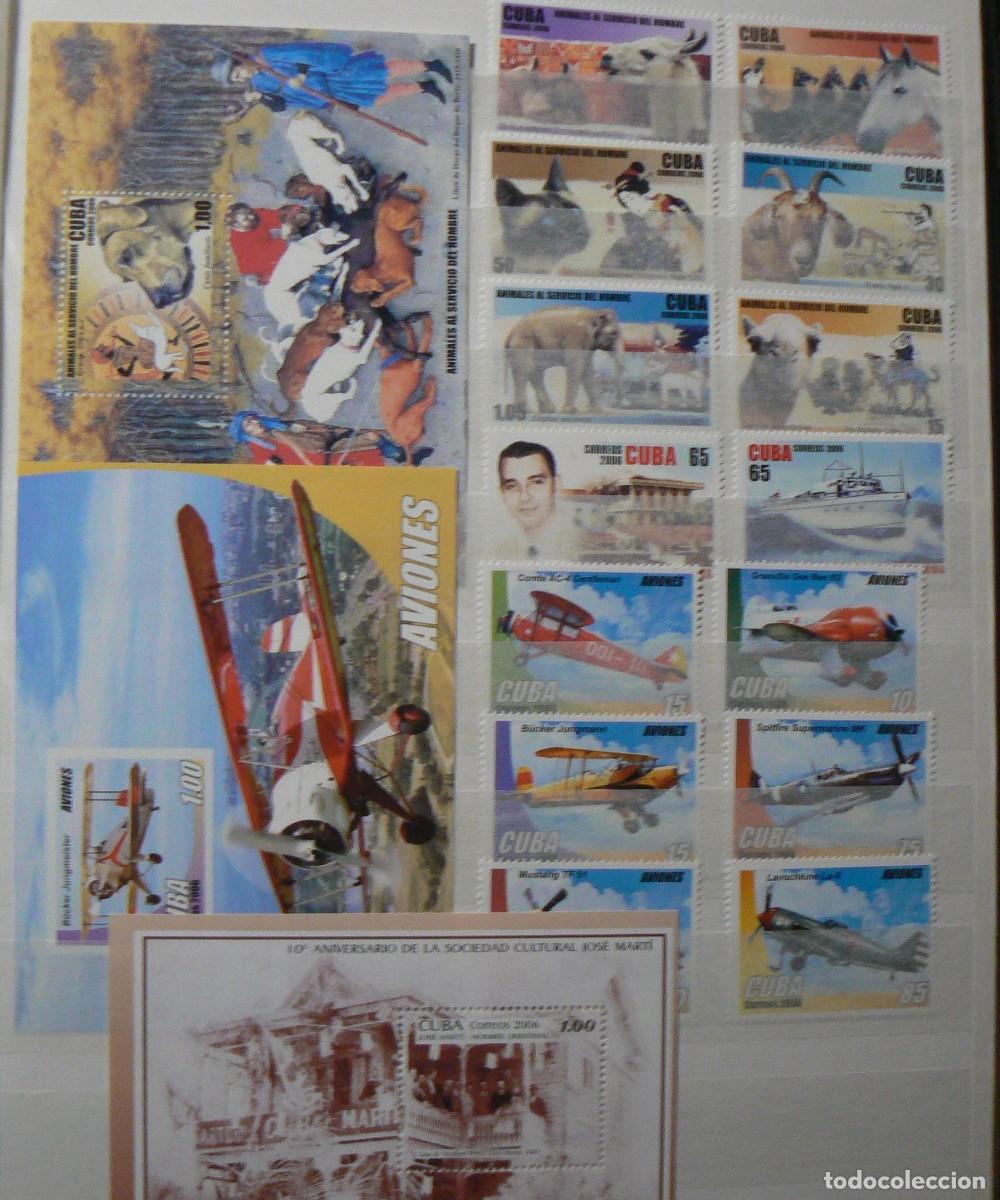 Sellos: CUBA - 2006 - A&Ntilde;O COMPLETO - MNH - Foto 4