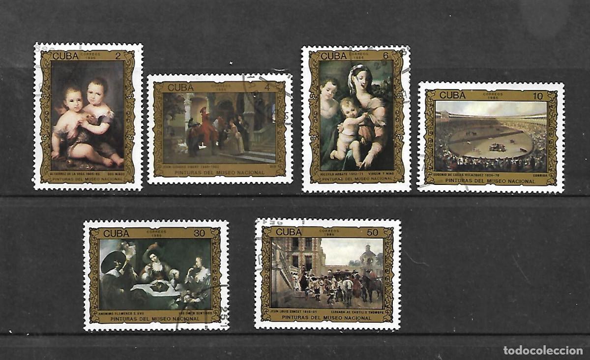 Sellos: SERIE COMPLETA DE CUBA MATASELLADA 1986 - Foto 1