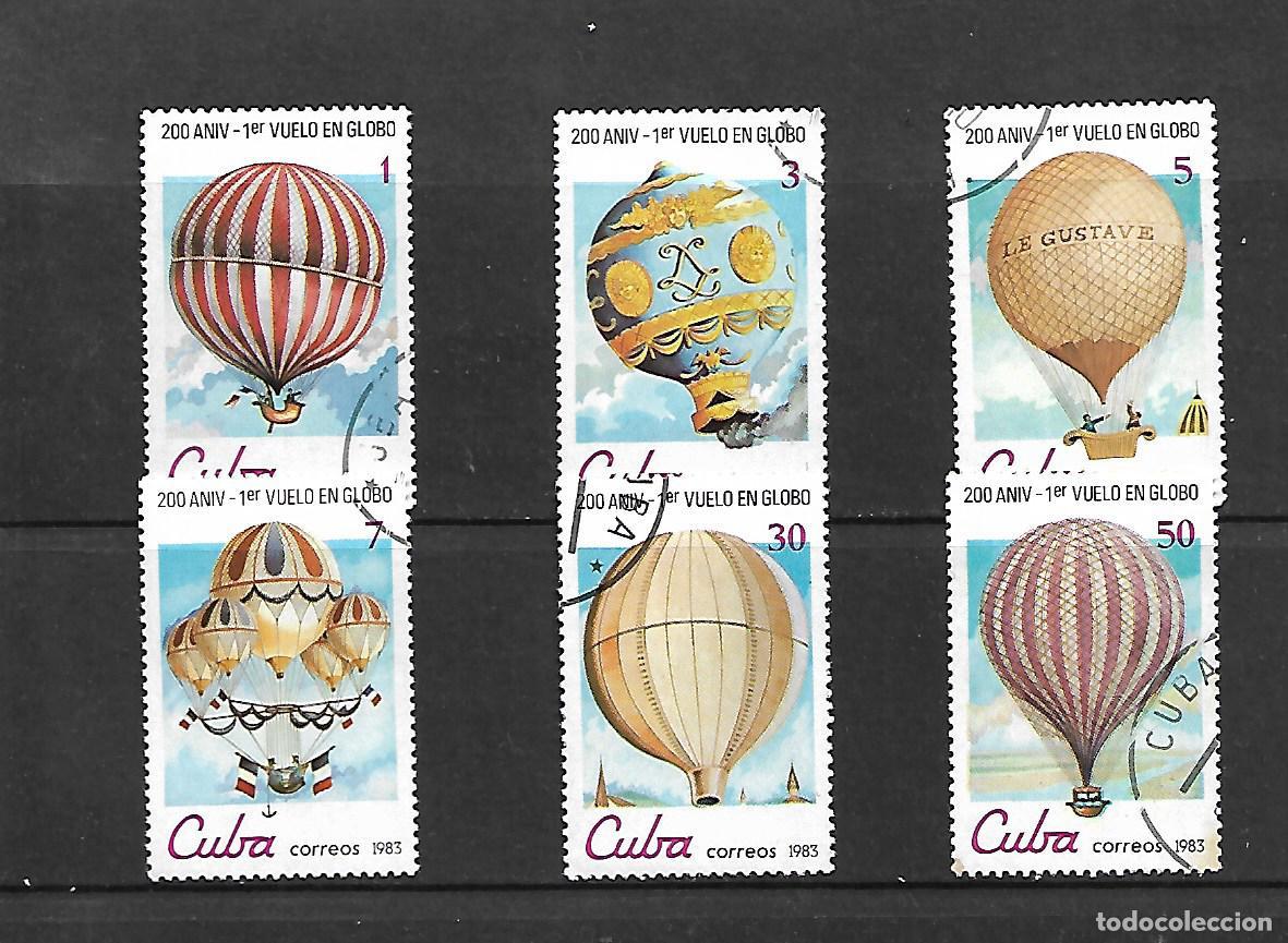 Sellos: SERIE COMPLETA DE CUBA MATASELLADA 1983