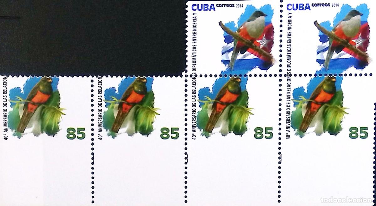 Sellos: MI) 2014 CUBA, DIE PROOF WITH A PERFORATION VARIATION ERROR, COMMEMORATING THE ANNIVERSARY OF DIPLOM
