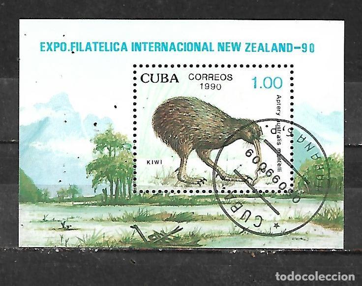 Sellos: 1990: Hoja souvenir &rdquo;Exposici&oacute;n Filat&eacute;lica Internacional &rdquo;NEW ZEALAND ''90&rdquo;. Auckland&rdquo; (CTO)