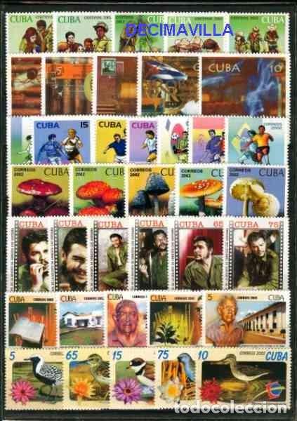 Francobolli: CUBA, 2002, A&Ntilde;O NUEVO Y COMPLETO