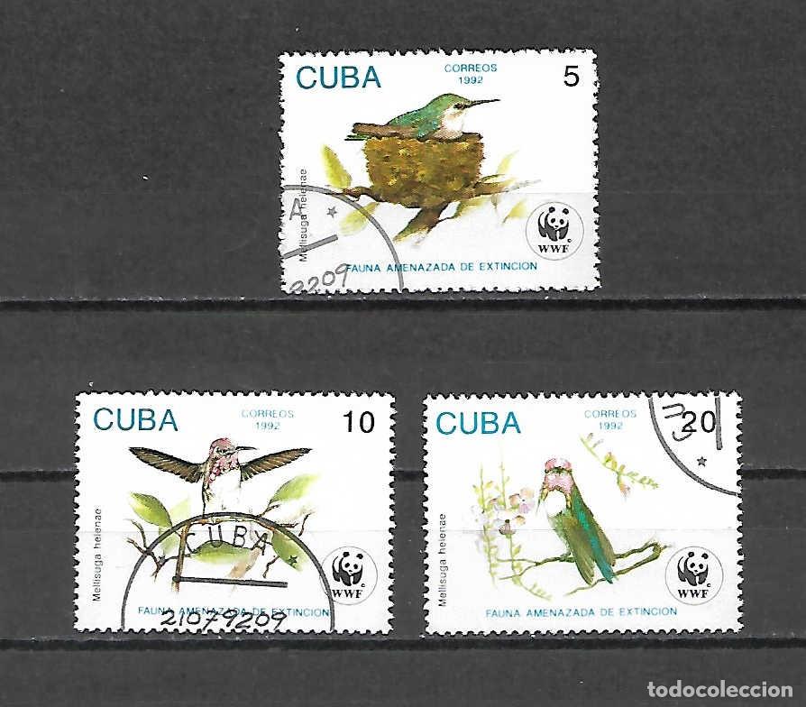 Sellos: Aves amenazadas de extinci&oacute;n, de CUBA. sellos a&ntilde;o 1992