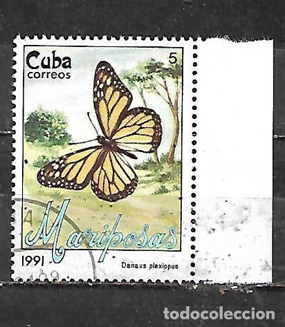 Sellos: 1991: Mariposas- Mariposa monarca (CTO)