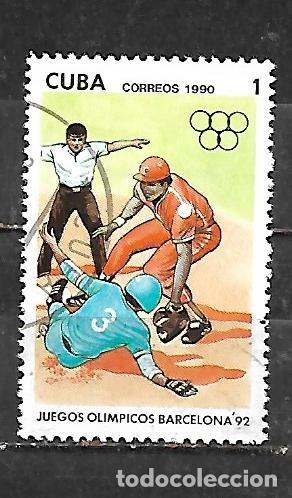 Sellos: 1990: Juegos Ol&iacute;mpicos. Barcelona&acute;92 - B&eacute;isbol (CTO)