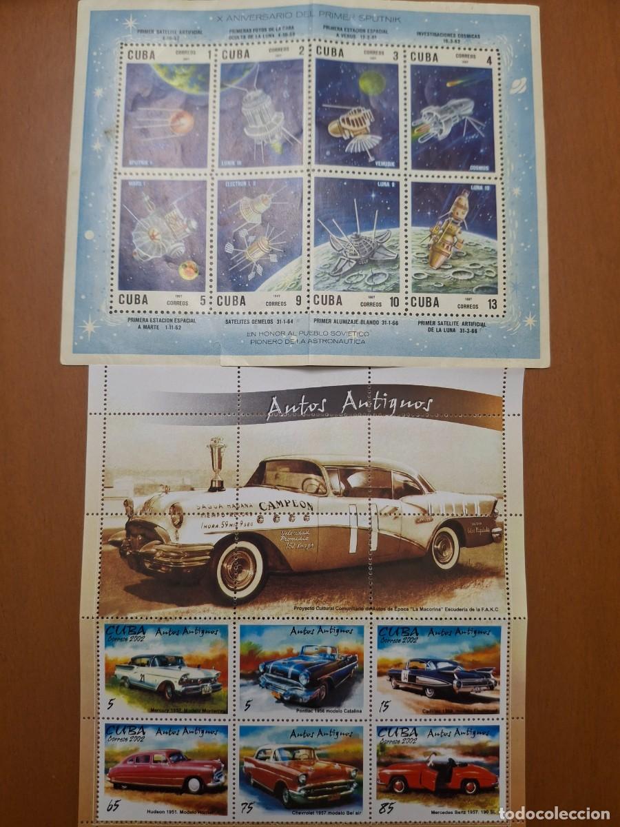 Timbres: HB498 HOJITAS BLOQUE de CUBA en NUEVO ideal para tematicas (leer descripcion)