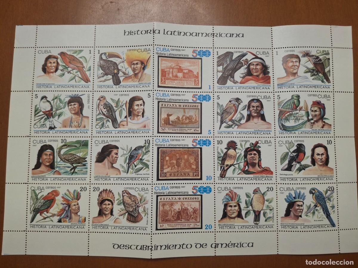 Francobolli: HB501 HOJITAS BLOQUE de CUBA en NUEVO ideal para tematicas (leer descripcion)