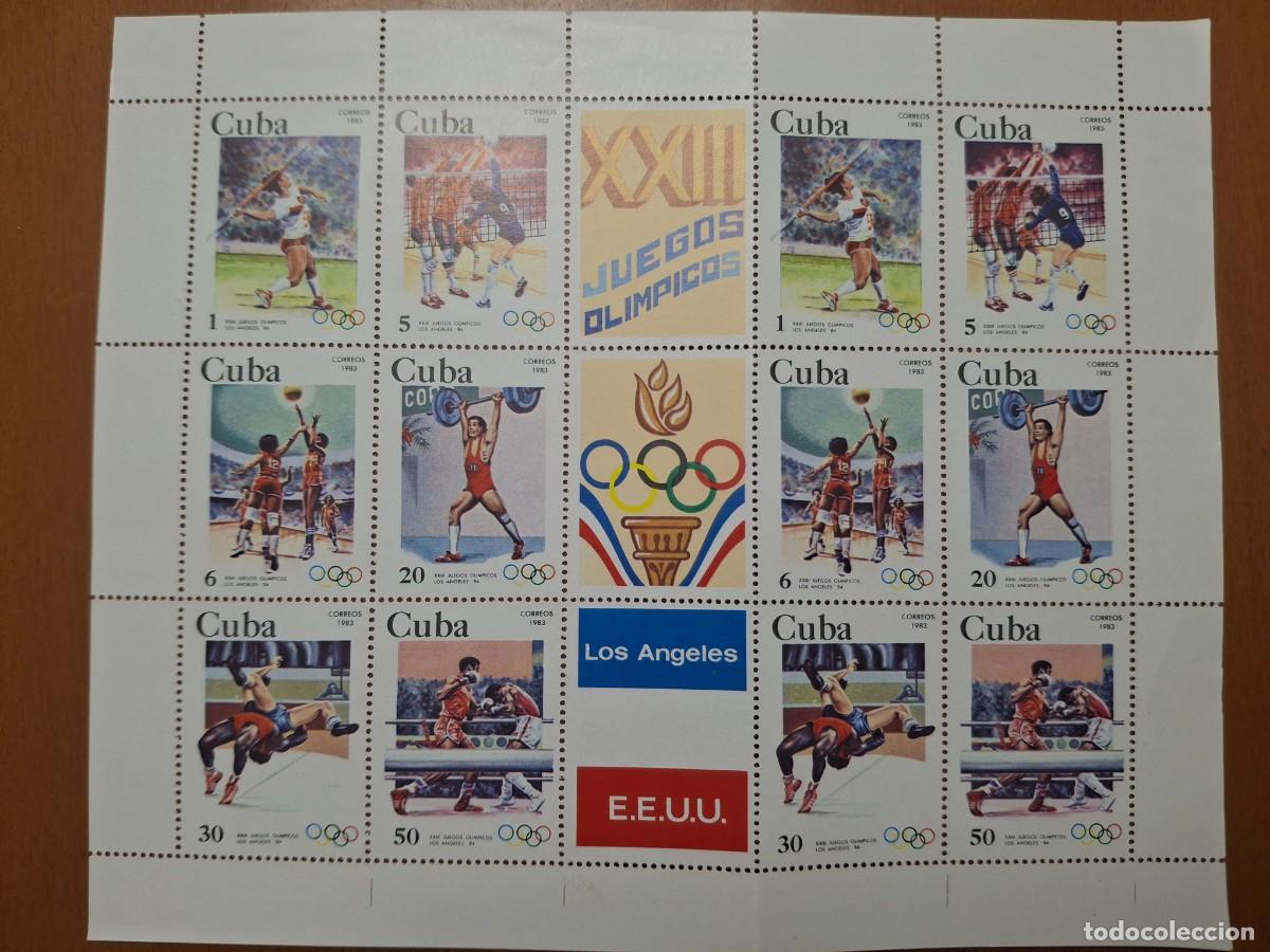 Timbres: HB502 HOJITAS BLOQUE de CUBA en NUEVO ideal para tematicas (leer descripcion)