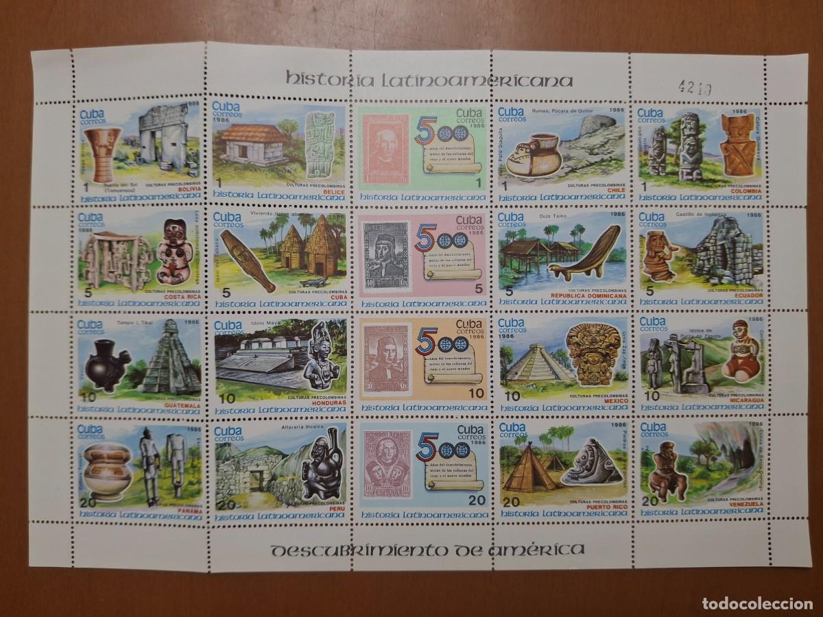 Francobolli: HB503 HOJITAS BLOQUE de CUBA en NUEVO ideal para tematicas (leer descripcion)