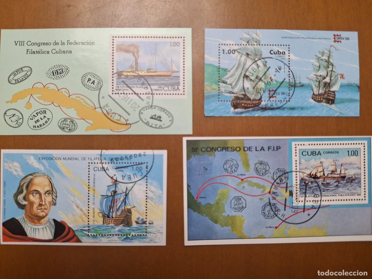 Francobolli: HB530 HOJITAS BLOQUE de CUBA en usado ideal para tematicas (leer descripcion)