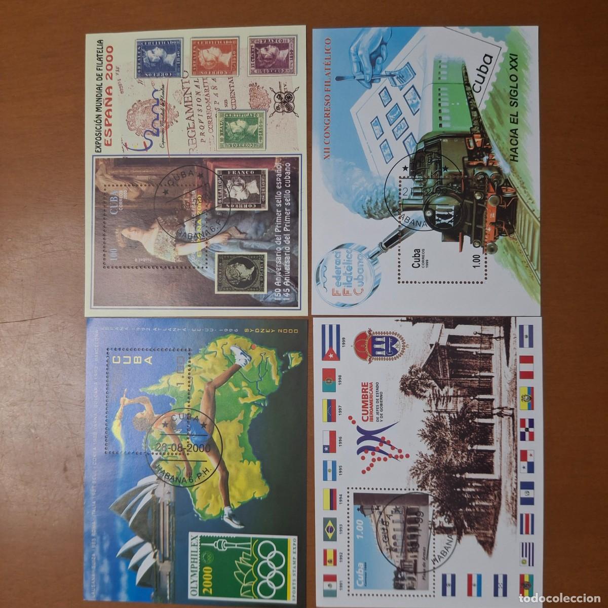 Briefmarken: HB542 HOJITAS BLOQUE de CUBA en usado ideal para tematicas (leer descripcion)