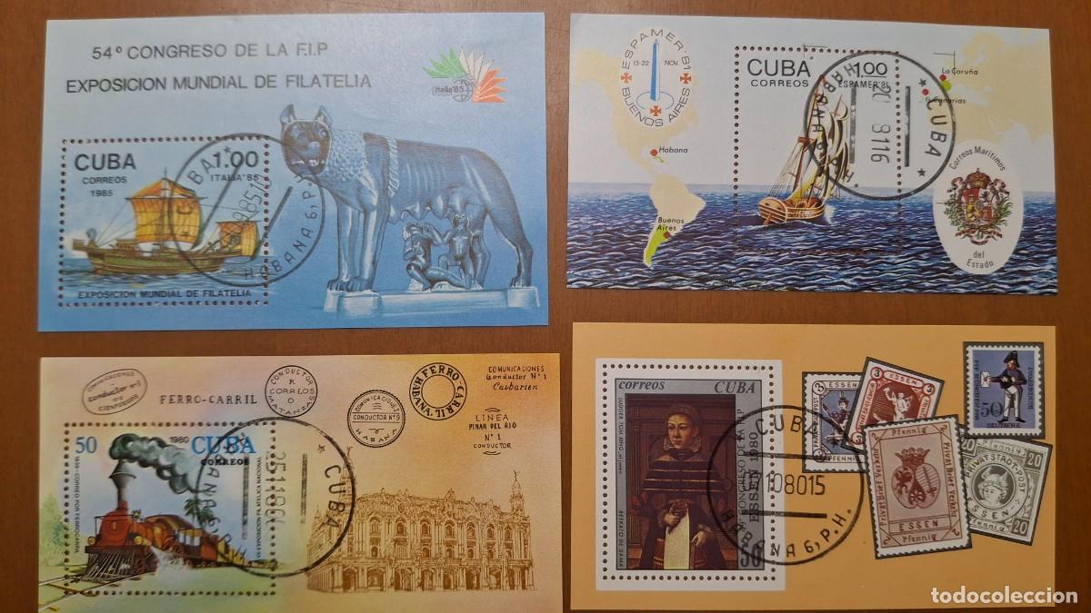 Francobolli: HB544 HOJITAS BLOQUE de CUBA en usado ideal para tematicas (leer descripcion)