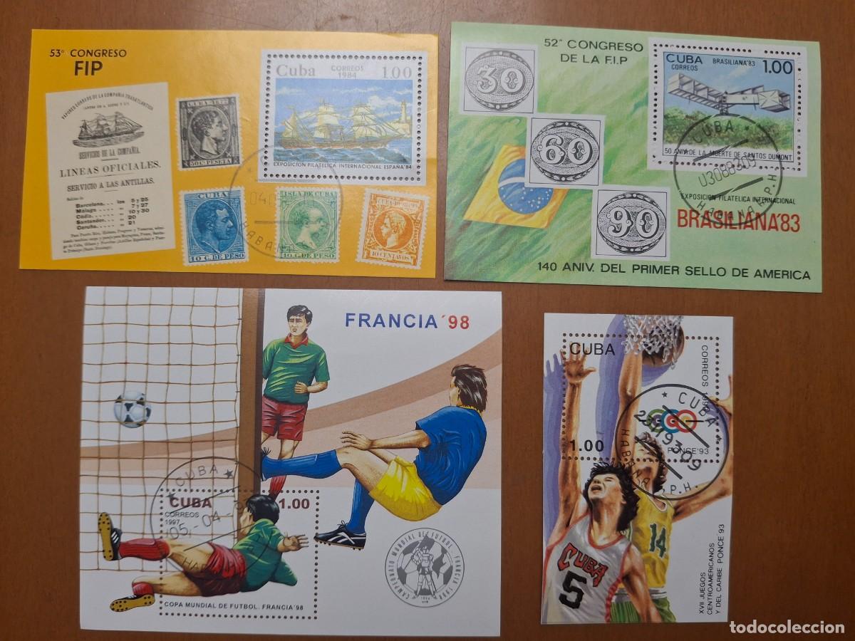 Francobolli: HB560 HOJITAS BLOQUE de CUBA en usado ideal para tematicas (leer descripcion)