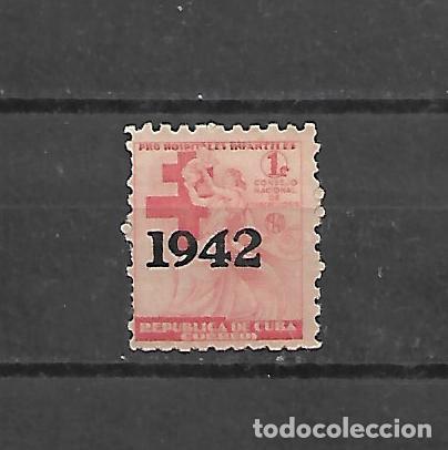 Sellos: CUBA SERIE MATASELLADA SOBRECARGADA DE 1942