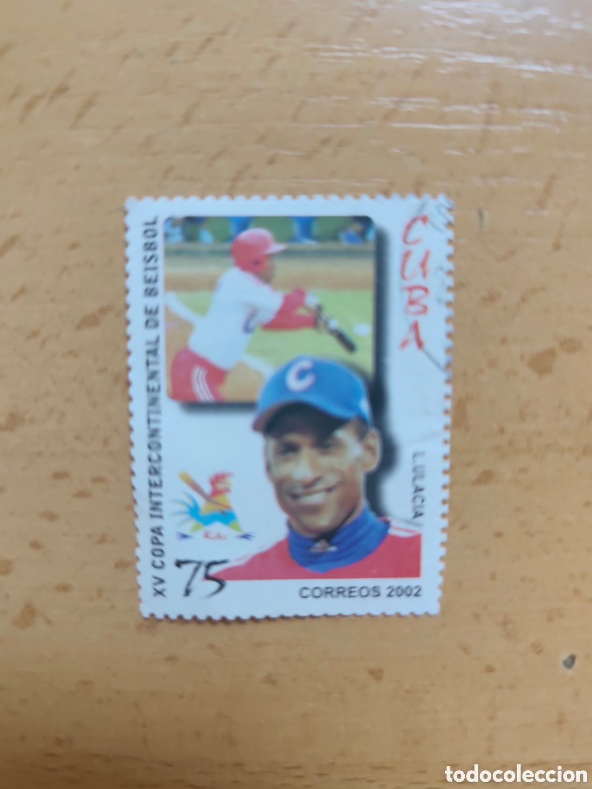 Sellos: Lote 3Sellos Cuba 2002 Jugadores BeisbzO. Kindelan - Foto 3