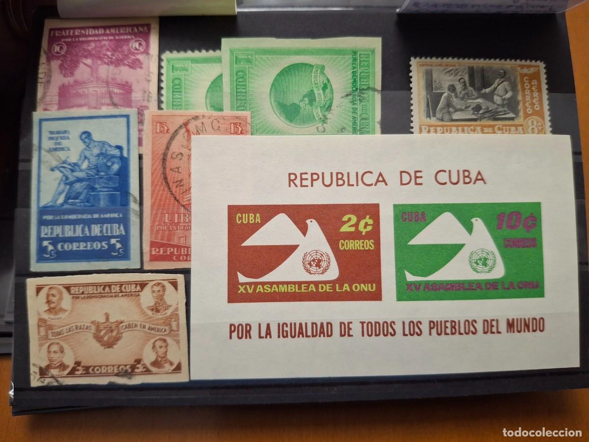 Sellos: HB1706 GRANDES SERIES MUNDIALES CUBA sellos varios