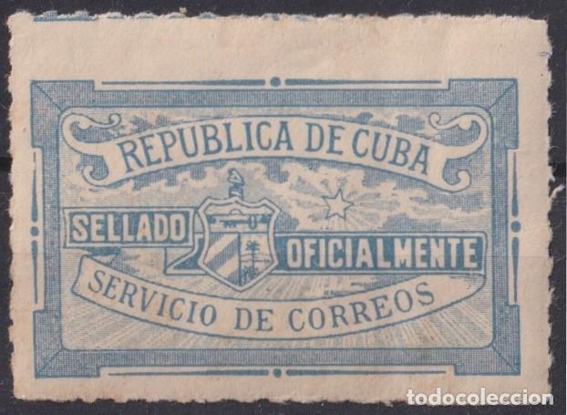 Briefmarken: 1912-5 CUBA REPUBLICA 1912 MH OFFICIAL SEALLED ORIGINAL GUM.
