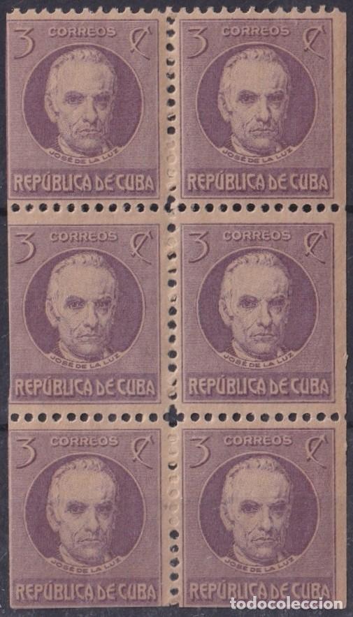 Selos: 1917-448 CUBA REPUBLICA 1917 3c JOSE DE LA LUZ Y CABALLERO BOOKLED MNH.