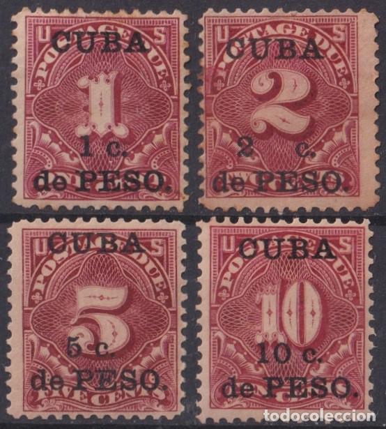 Sellos: 1899-761 CUBA US OCCUPATION 1899 POSTAGE DUE ORIGINAL GUM.