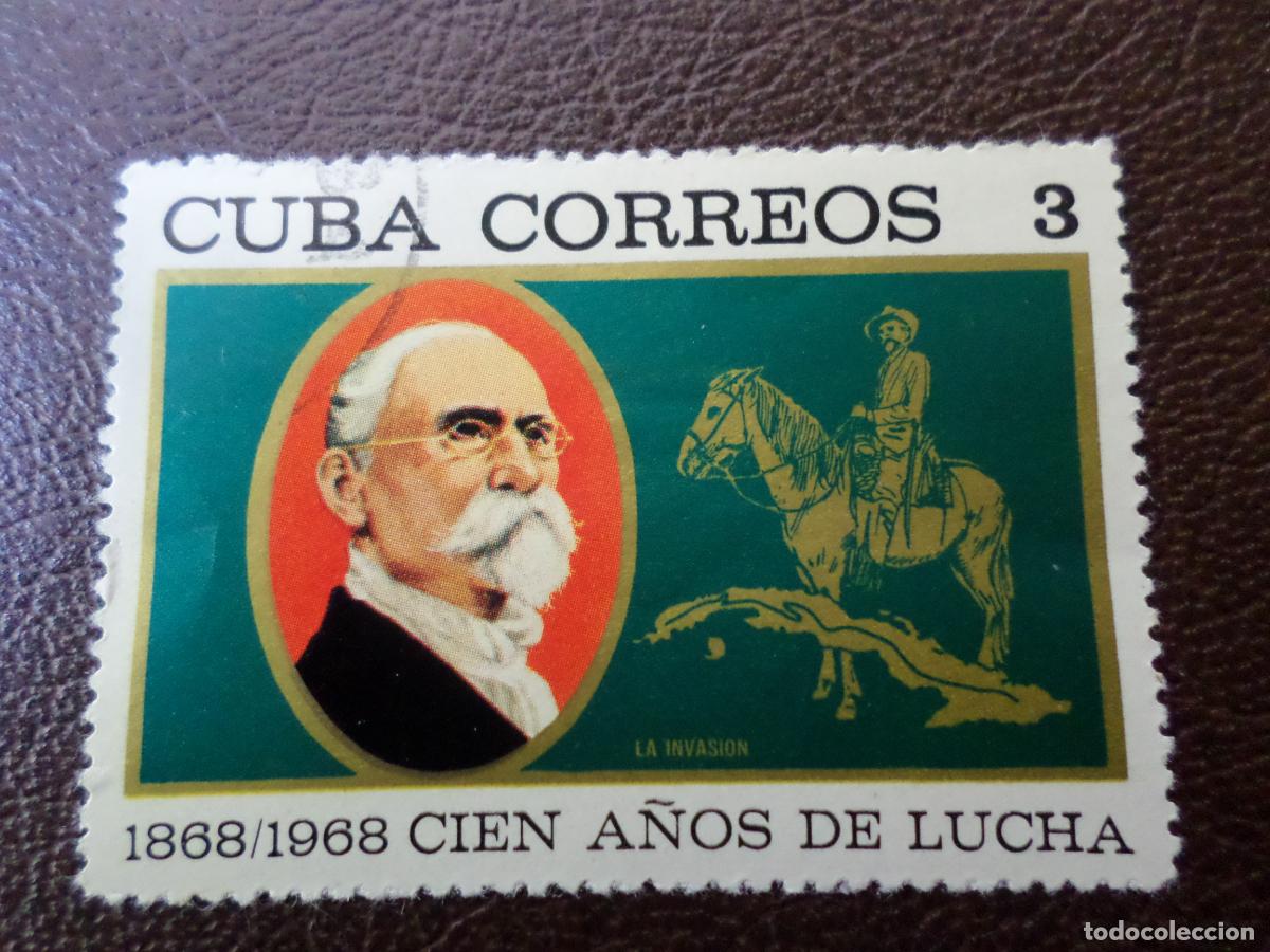 Sellos: :cuba, 1968, maximo gomez, Yvert 1240