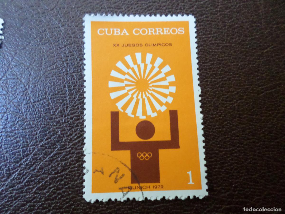 Sellos: :cuba, 1972, XX juegos olimpicos de munich, Yvert 1594