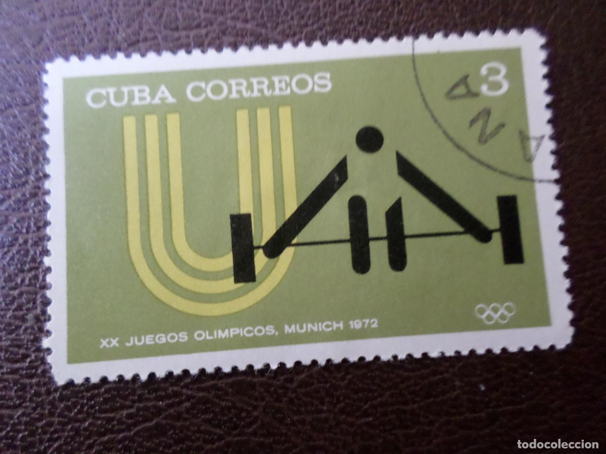 Stamps: :cuba, 1972, XX juegos olimpicos de munich, Yvert 1596